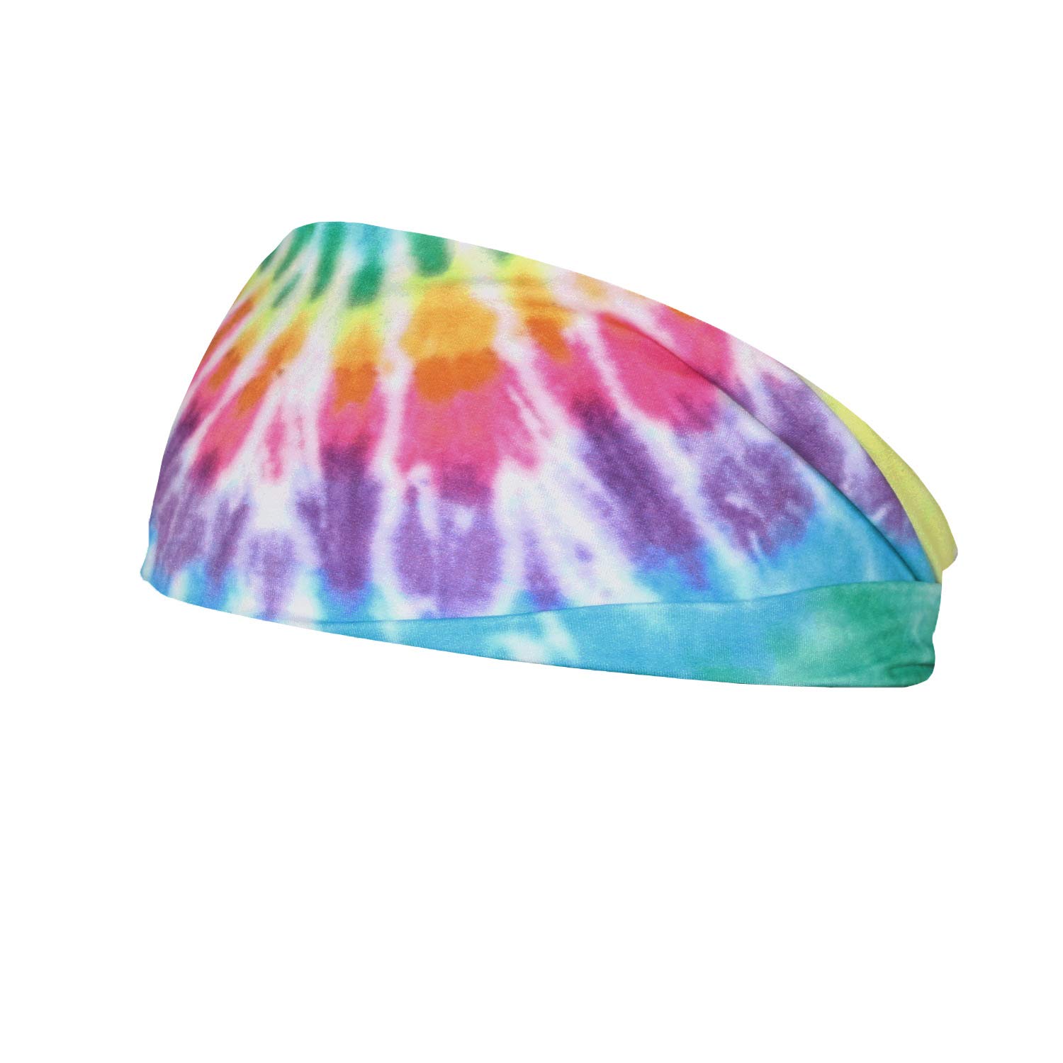 4 Pack Athletic Tie-dye Headbands Amazon.com : Women main image 2
