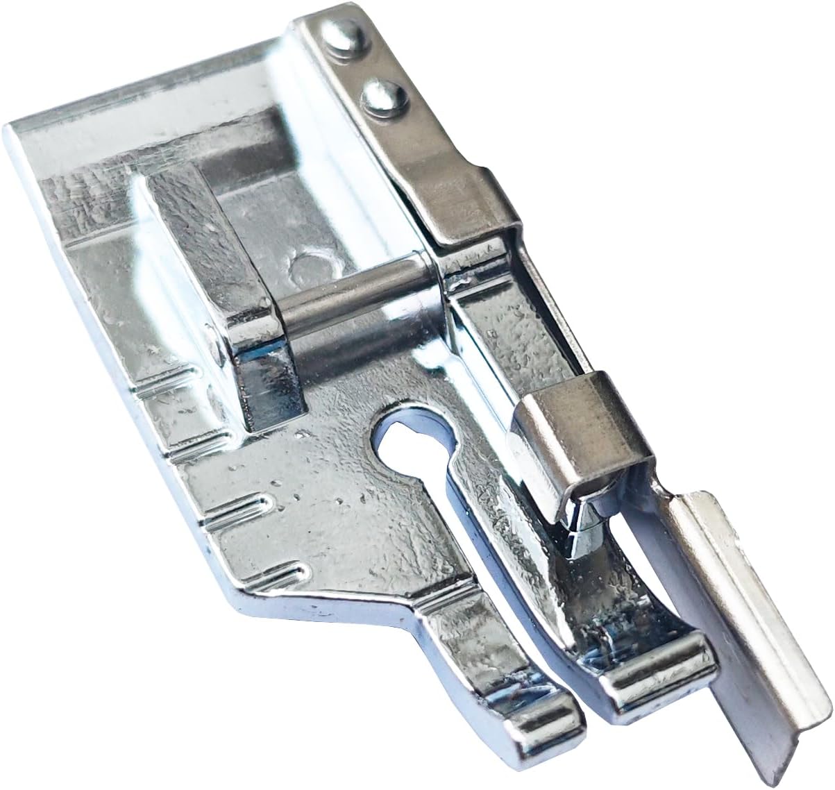 2PCS 1/4'' Snap-On Foot w/Guide for All Low Shank Sewing Machines, Ideal for Quilting, Patchwork & Piecing, Fits Babylock, Brother, Janome, Singer, Juki & More