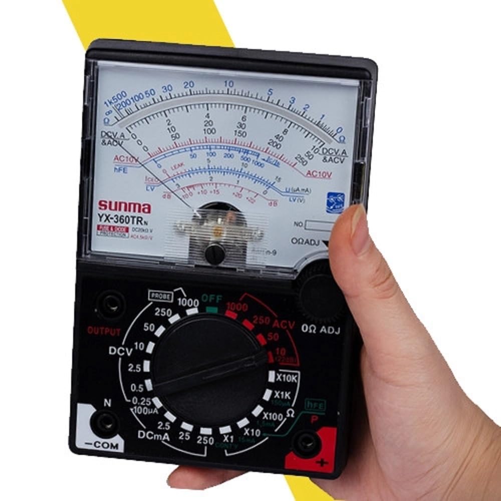 YX-360TRN MINI Multimètre Analogique AC / DC Type Aiguille
