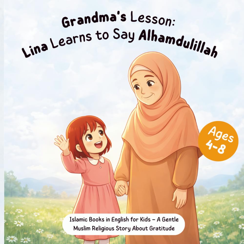 Grandma’s Lesson: Lina Learns to Say Alhamdulillah: Islamic Books in English for Kids – A Gentle Muslim Religious Story About Gratitude