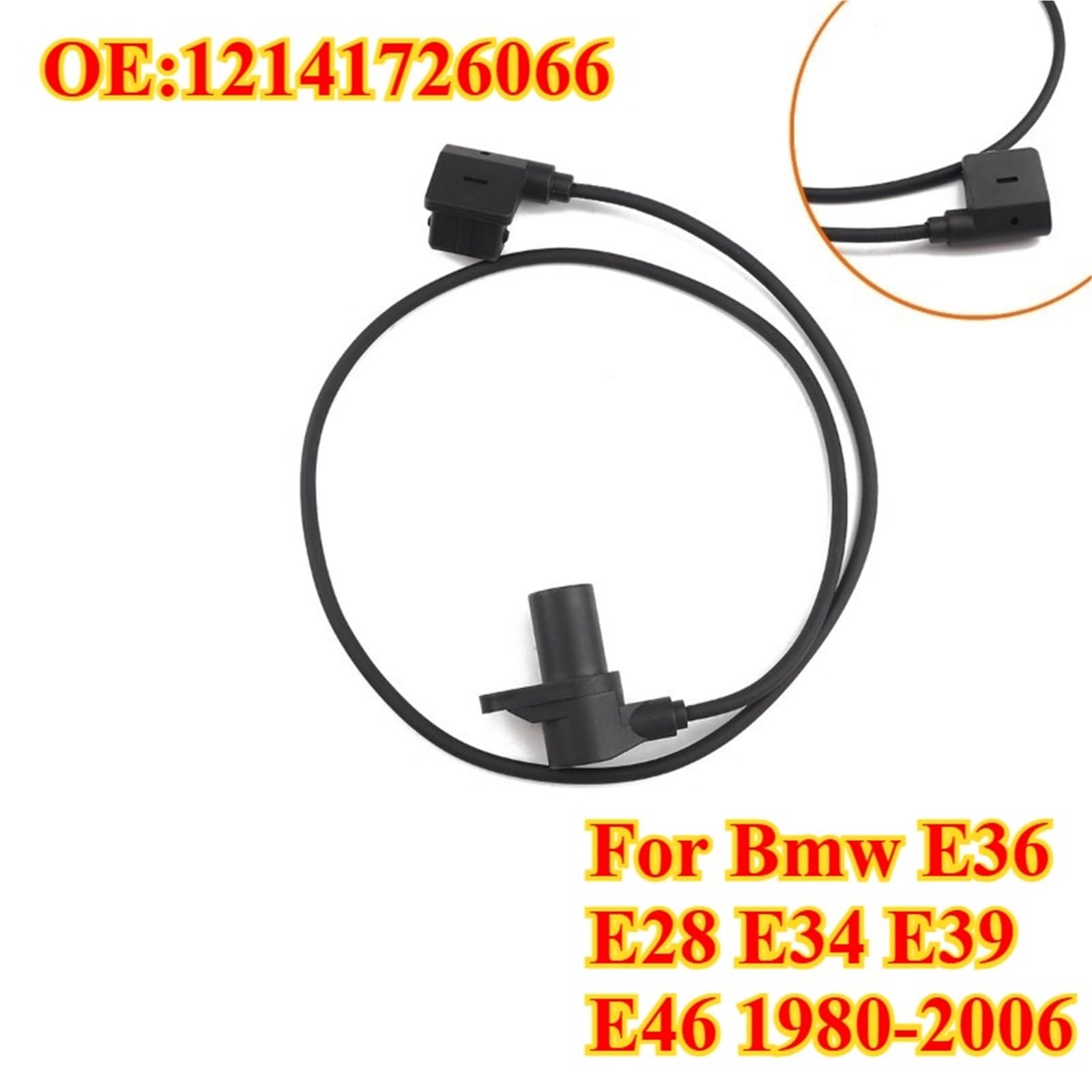 OE:12141726066 Czujnik położenia wału korbowego pasujący do BMW E36 E28 E34 E39 E46 1980-2006 Części samochodowe Akcesoria