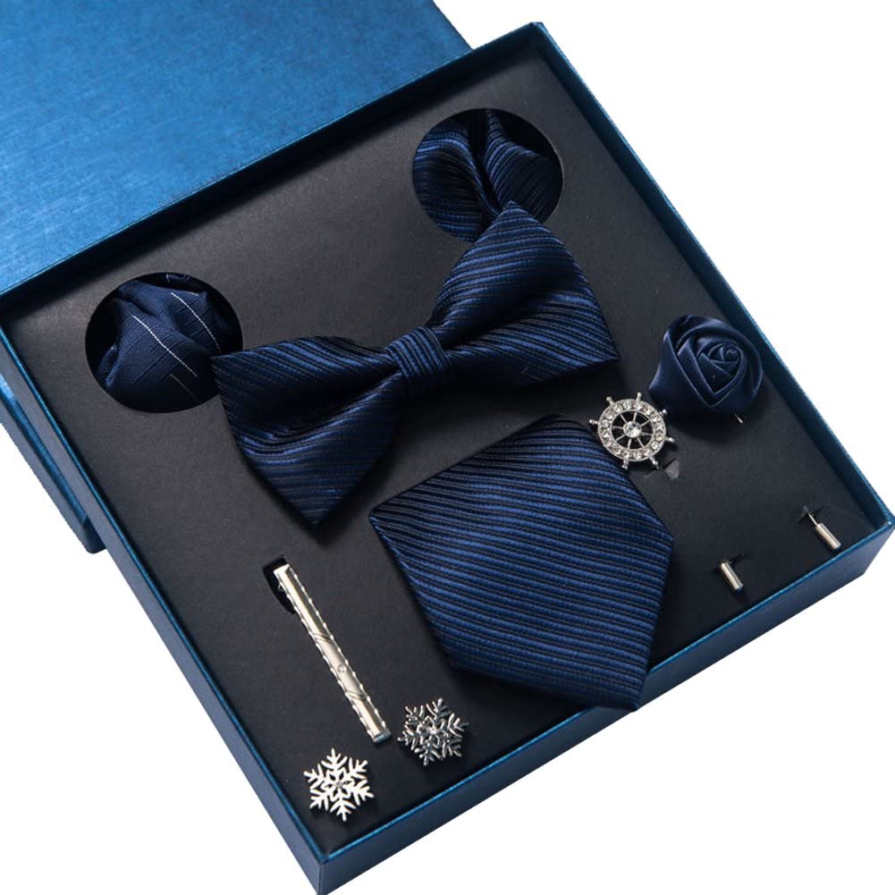 Accessoire Mariage Cérémonie élégant Ensemble Cravate Soie Homme - Cravate, Pochette, Boutons Manchette - Motif Cachemire - Mariage, Cérémonie Accessoire Costume Formel