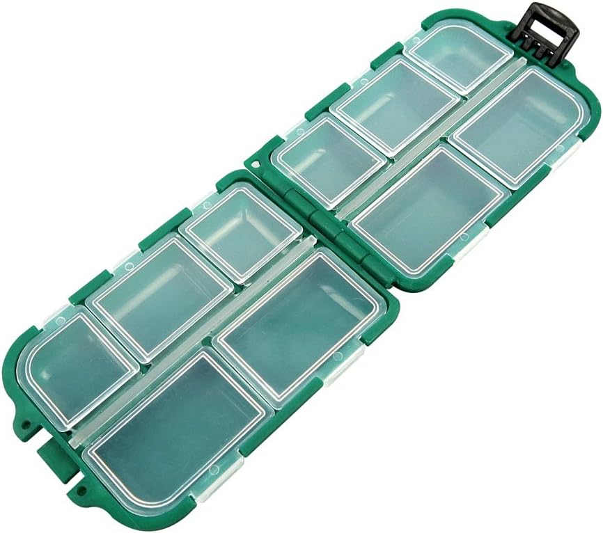 BOX003 Clear Beads Tackle Box Fishing Lure Jewelry Nail Art Small Parts Display Plastic transparent Case Storage Organizer Containers kisten boxen boite