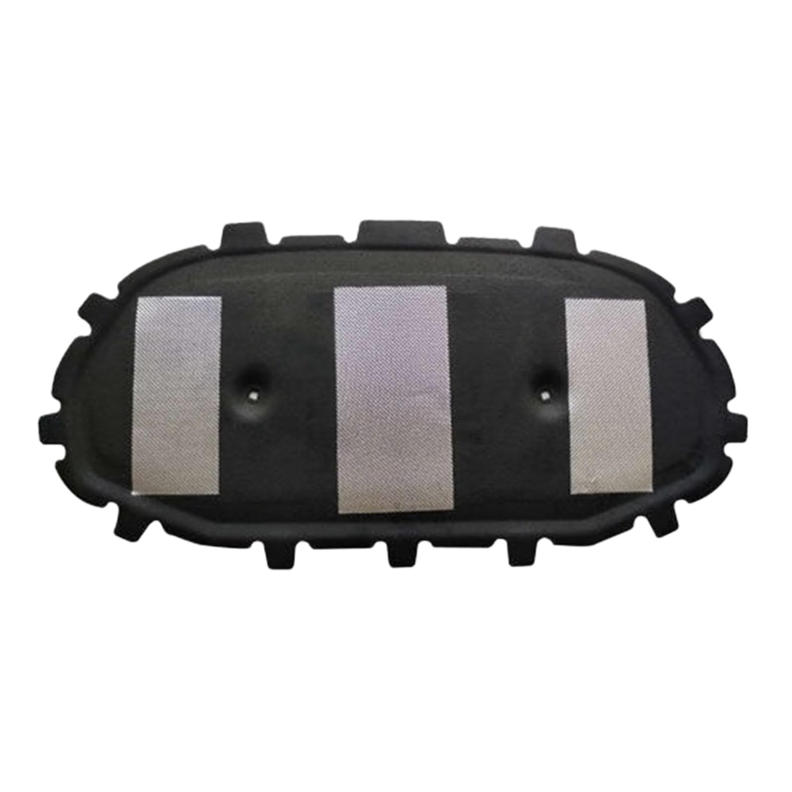 Qopuynh 3 Pcs Aluminum Foil Heat Sound Insulation Cotton Front Hood Engine For Karoq Nu7 2017 2018 2019 2020 2021 2022 2023 2024 Flame Retardant Sound Insulation Mat Accessories