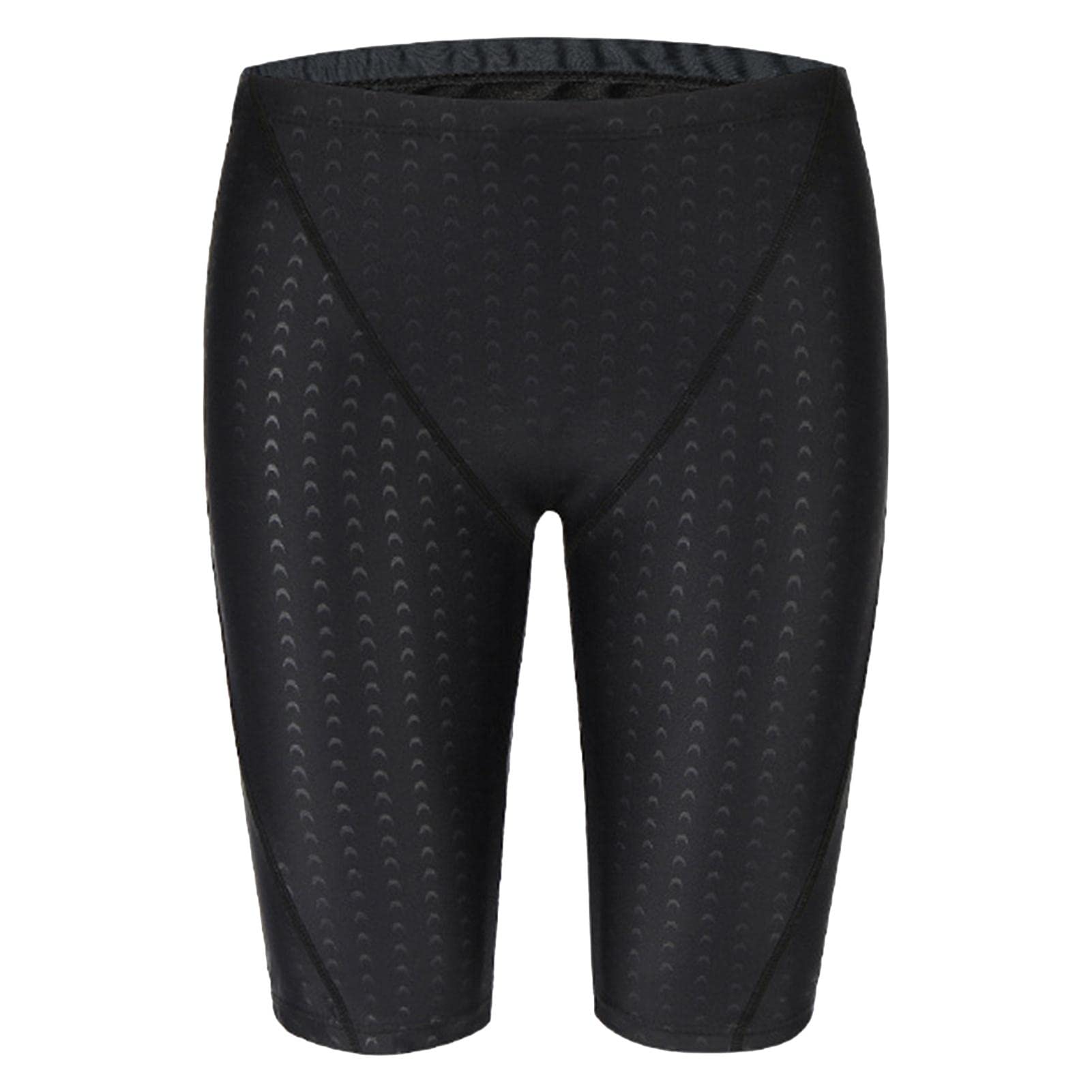 Jammers Maillot de bain pour homme - Maillot de bain élastique et aérodynamique avec capuchon, lunettes, clips d'oreille, bouchons nasaux, sac de natation