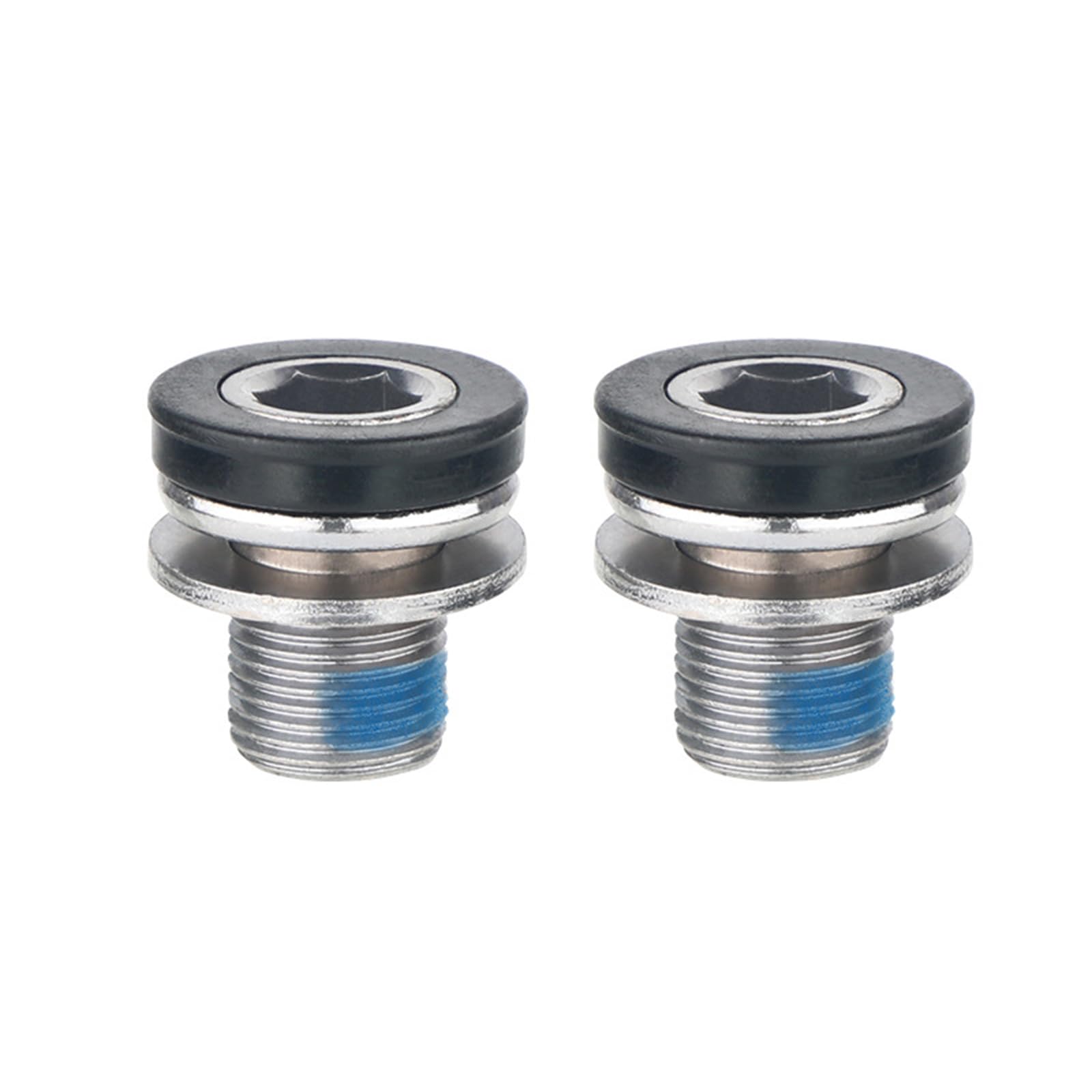 oringnat 2Pcs Bike Hexagonal Crank Arm Fixing Bolts Capless Bottom Bracket Screws Bicycles Crank Screw Bike Crankset