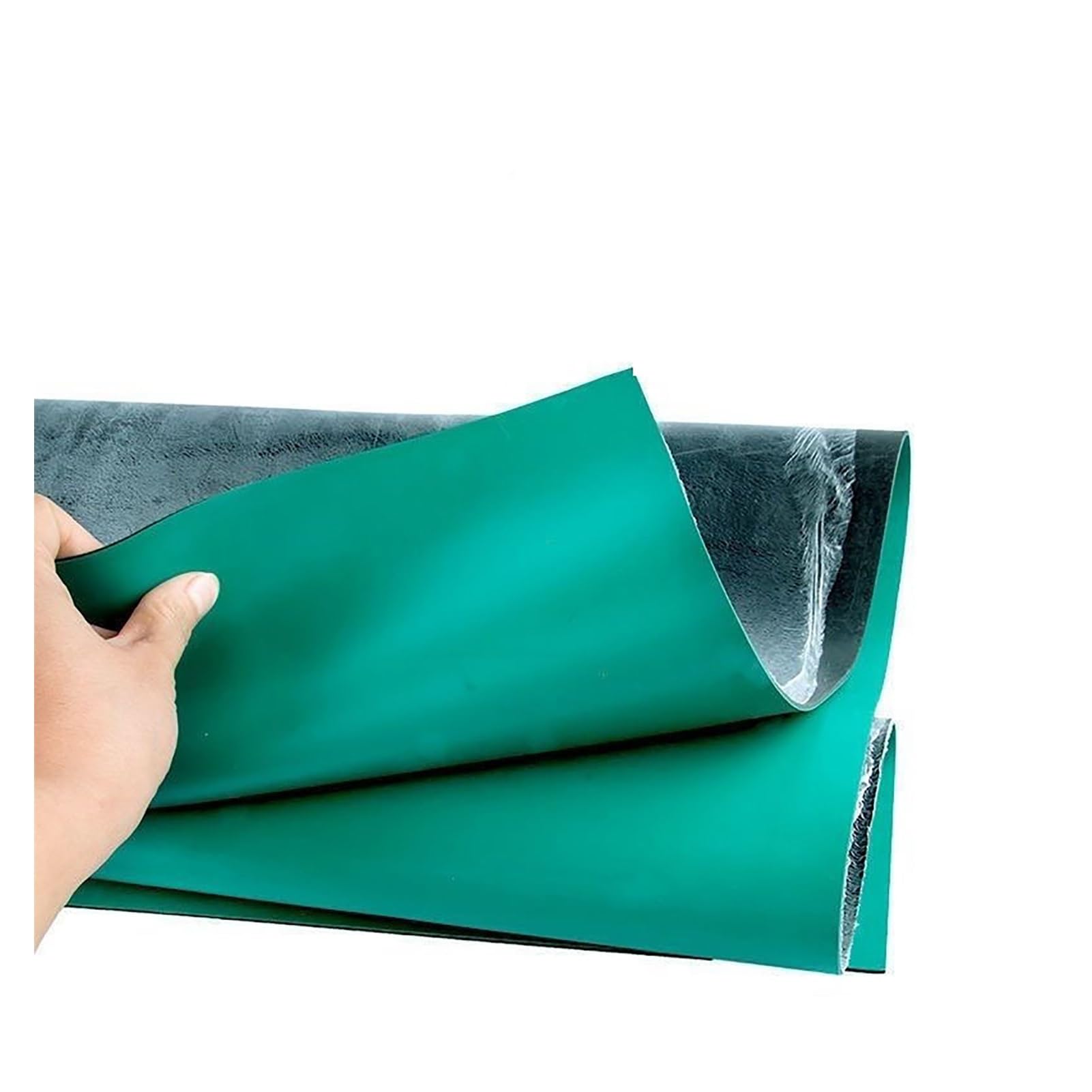 Alfombrilla verde antiestática para altas, Estera que suelda de goma del ESD for tamaños múltiples verde banco trabajo la electrónica(100x150cm)