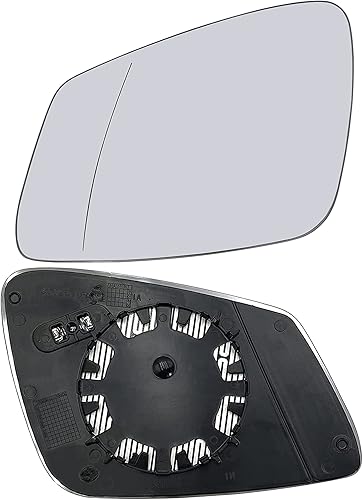 BMW - Espejo térmico para el lado del conductor compatible con 228i 320i 328i 330i 335i 428i 430i 435i 440i 535i 550i 640i Series i3 M2 M3 M4 M5 M6