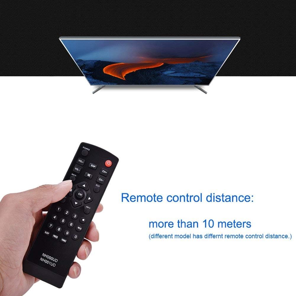 Replacement Smart TV Remote Control Universal Controller NH000UD Compatible with LCD LED TV