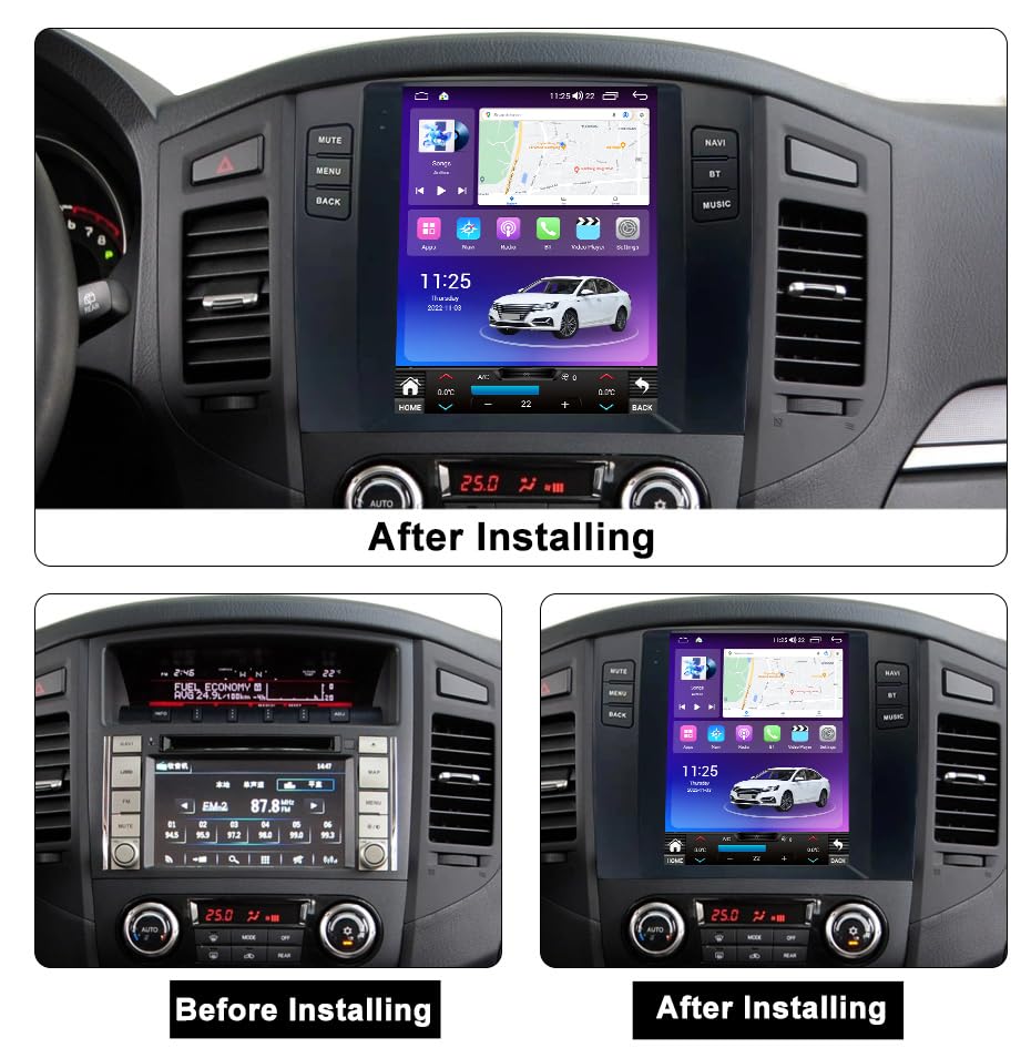 Amazon.com: Fellostar Android 11 Car Stereo for Mitsubishi Pajero