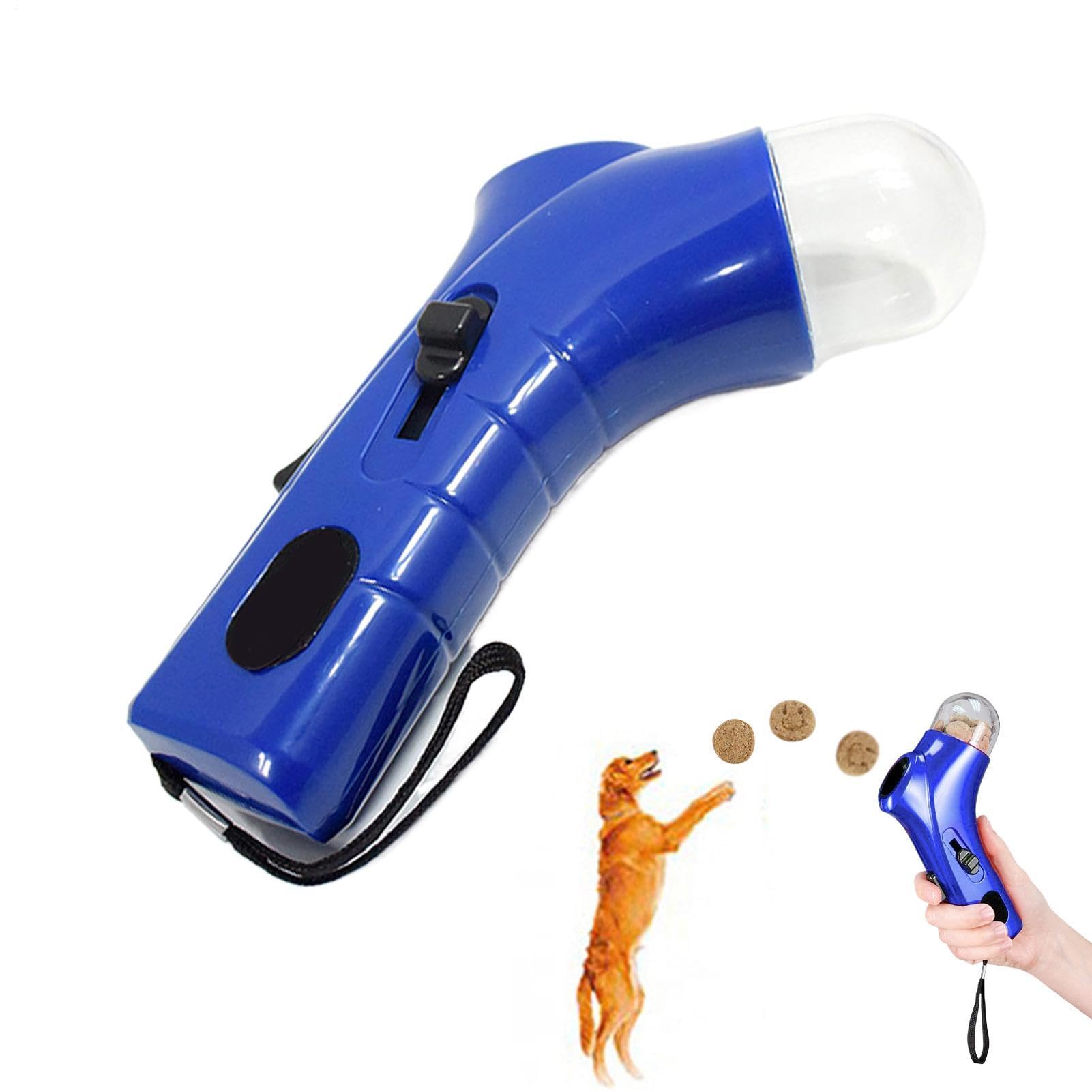 Hundeverzögerungsspender mit , Hunde-Behandlungsspender Handheld -Katze und | Pet Training Belohnung Spielzeug, Snack -Feeder für Kätzchen Welpen Spaß