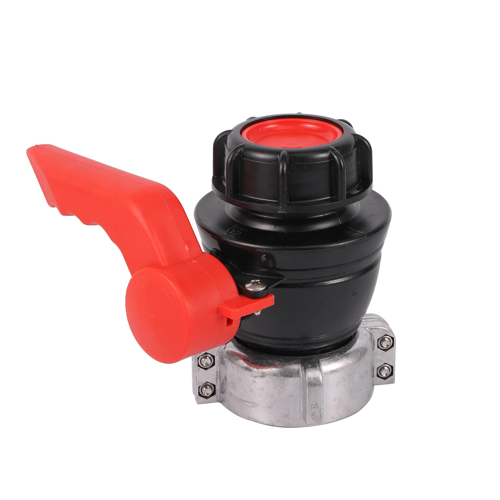 Vanne Cuve 1000l,Adaptateur IBC 60 mm à 75 mm,Raccord Cuve 1000 litres pour Reservoir d'eau de Pluie,Conteneur,Réservoir IBC