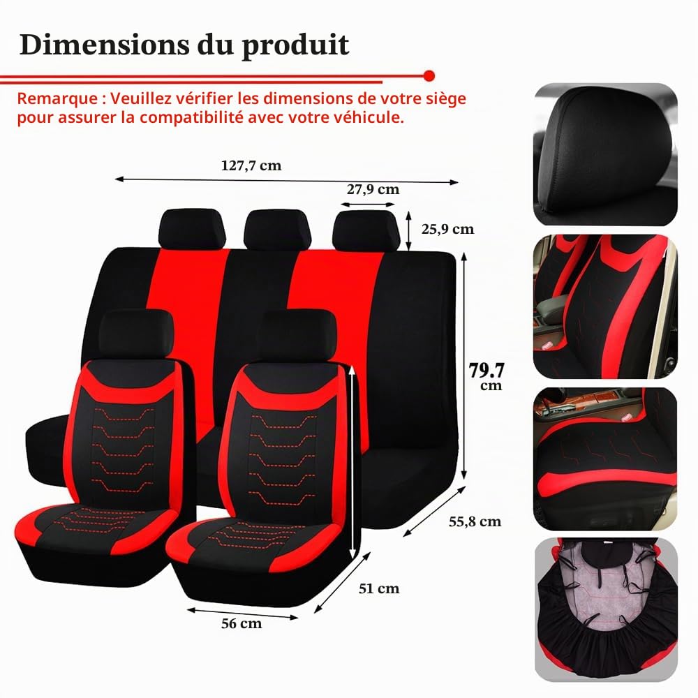 Housses de Siège Auto Complètes pour Kia EV2 2025 2026, Revêtement Imperméable en Oxford, Compatible Airbag pour Voiture SUV,B Grey