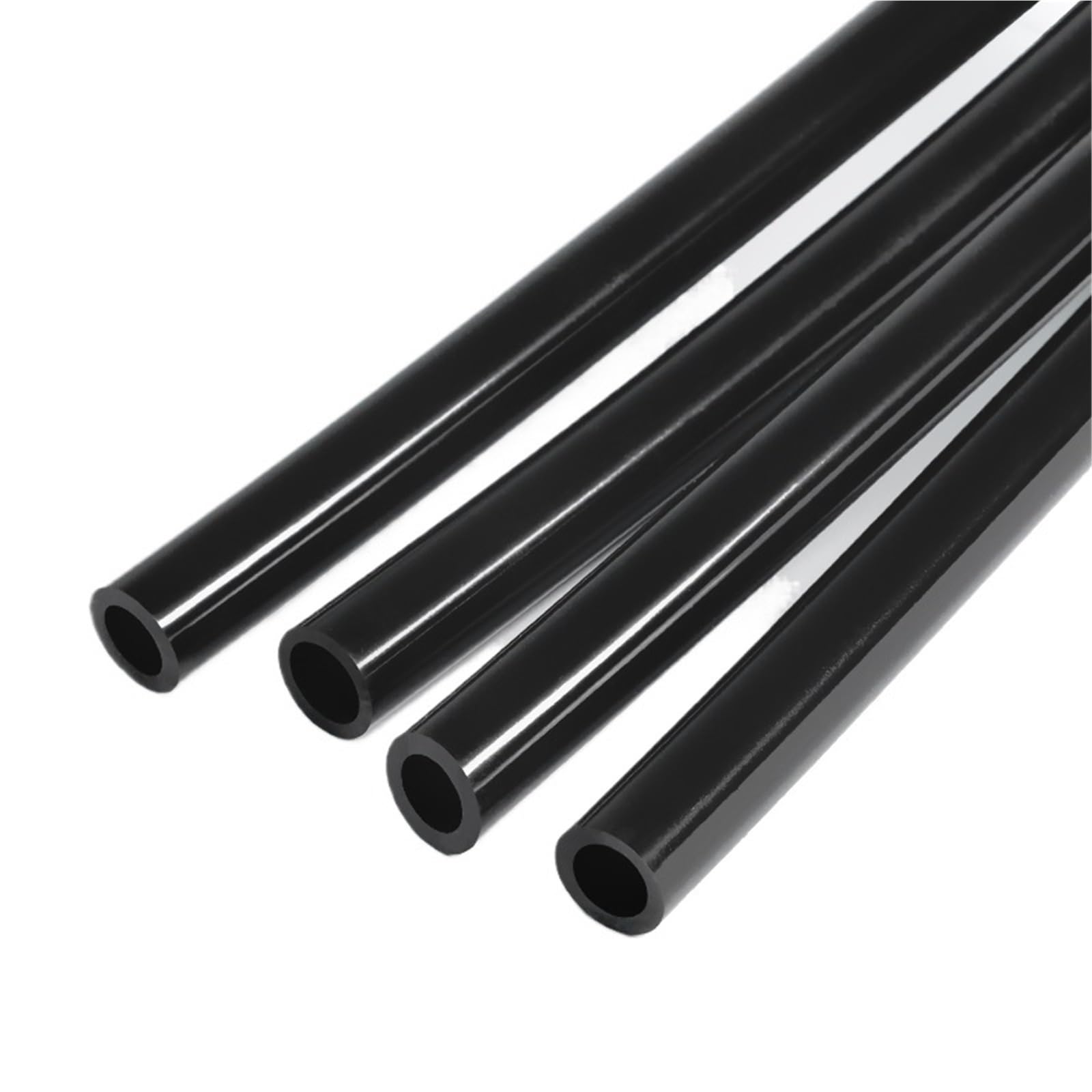 Uyqukggpsn 1 Meter 1/3/5/10M Silicone Tube Food Grade Rubber Hose Black Flexible Aquarium Air Irrigation Pipes Water Connector Garden Hoses(,Id 1Mm X Od 2Mm)