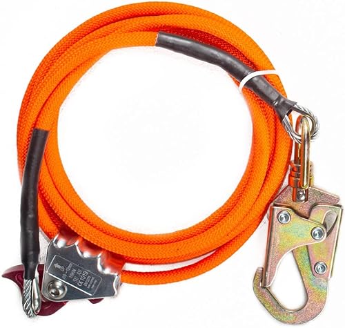 Miniatura 9 de Kit de línea de acero de 12 pulgadas x 14 pies, cordón ajustable con núcleo de acero para escalada de árboles, cordón para escalada de árboles