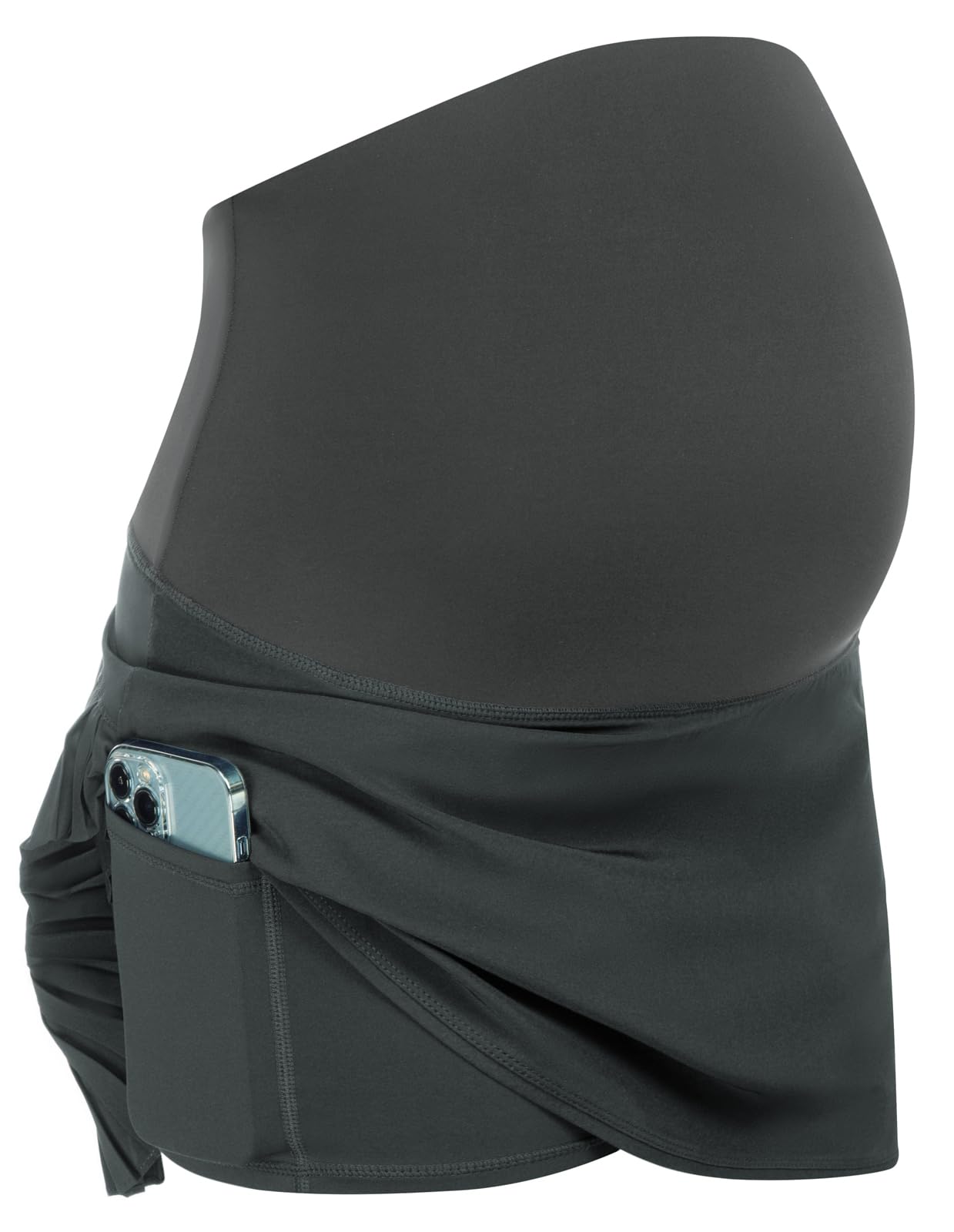 Maacie Maternity Tennis Skort - Sports Skirt with Shorts Running Skirt Mini Skirt Tennis Skirt Trouser Skirt Summer Skirt Outdoor Workout Running Skirt