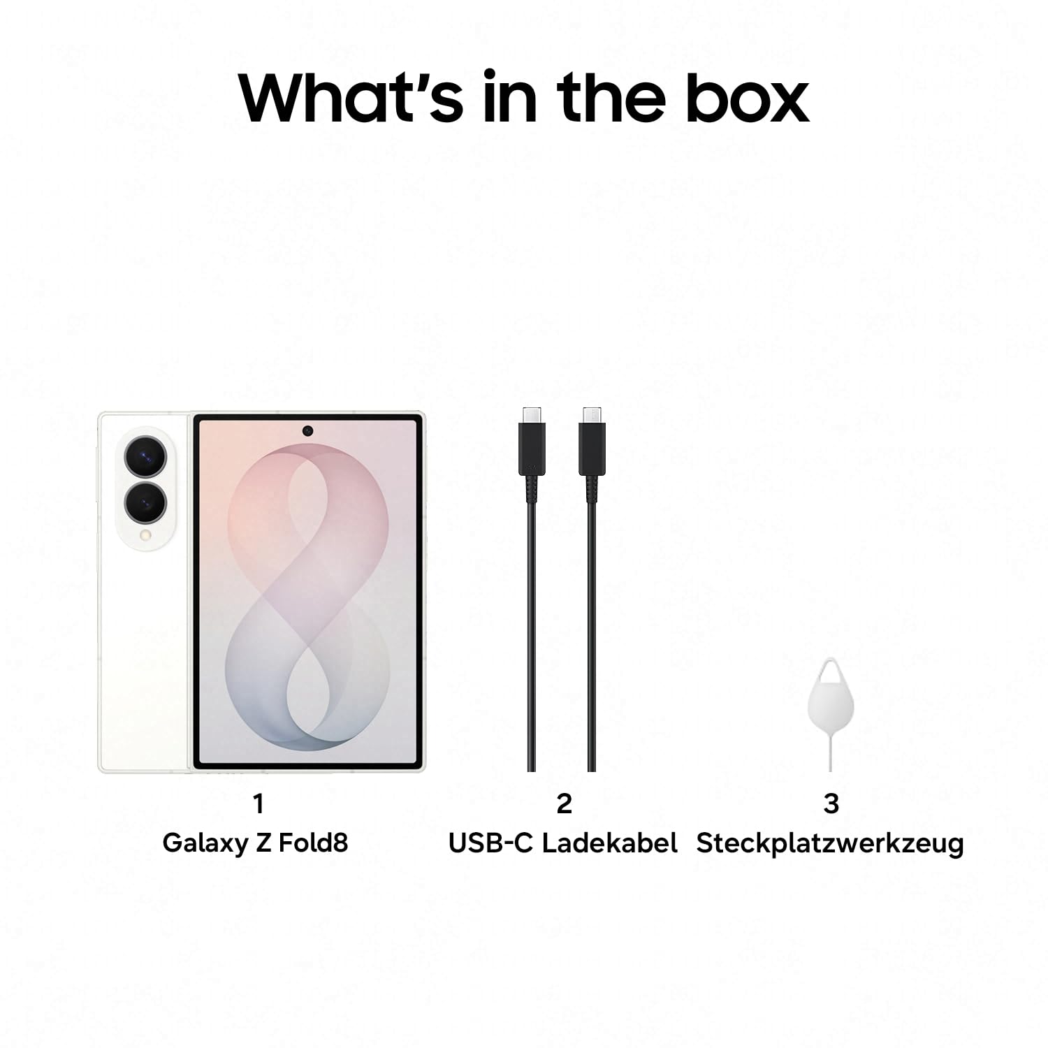 Samsung Galaxy Z Fold8 Smartphone, 256 GB Speicher, 12 GB RAM, Cream | Android AI Handy, Klapp-Smartphone, Dualkamera mit 50 MP, 4800 mAh Akku, 3 Jahre Herstellergarantie [Exklusiv auf Amazon]