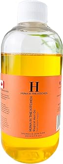Organic Hair Oil, 100% Pure (200 ml) - For Dry and Damaged Hair
