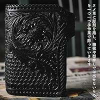 Amazon | [Mama kin'] レザーウォレット/ライダースウォレット