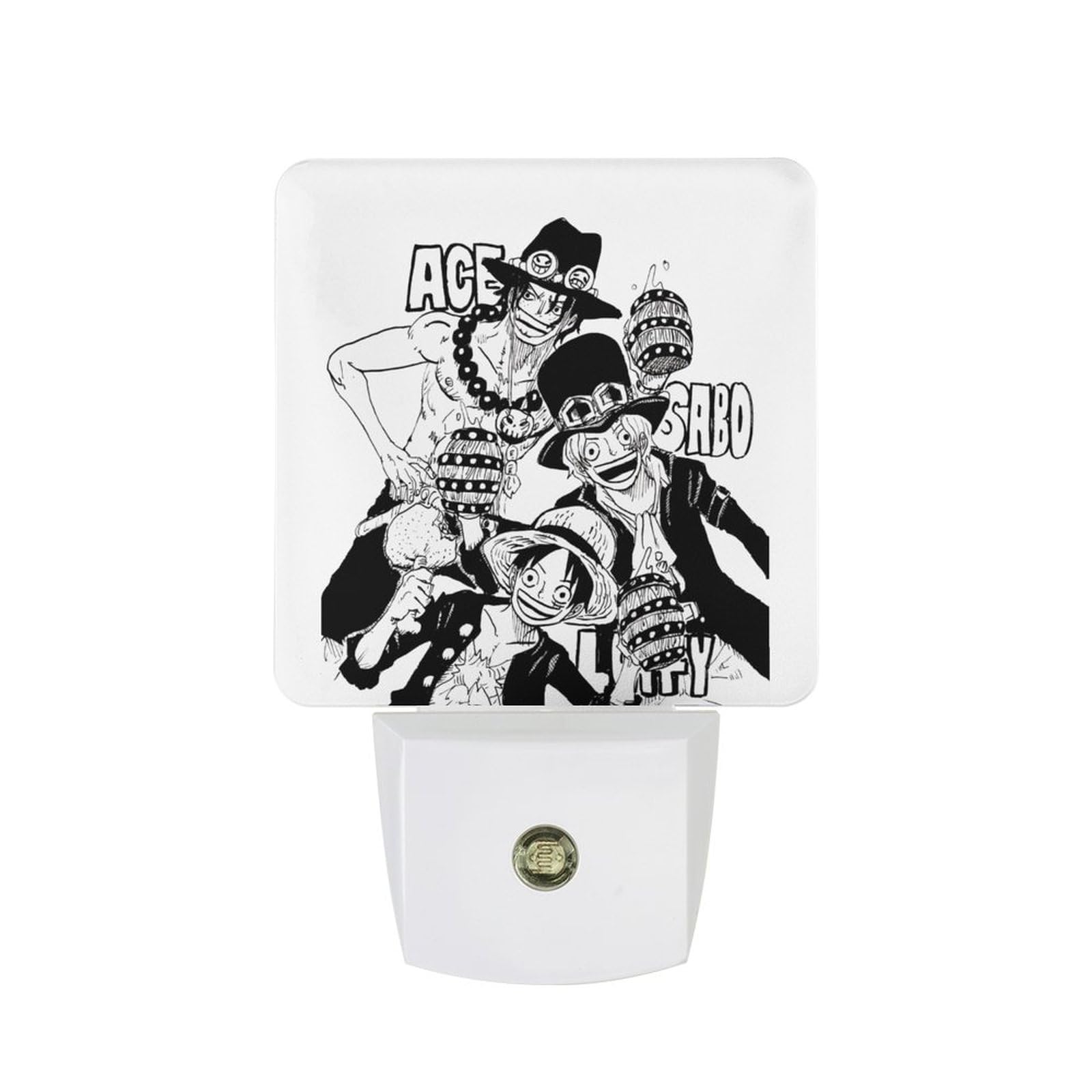 Amazon.co.jp : センサーライト ワンピース ONE PIECE エース フット 