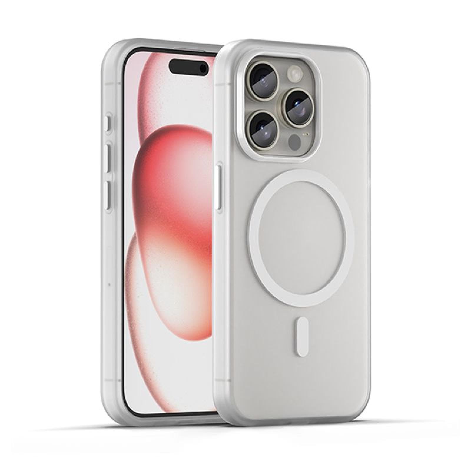Coque magnétique iPhone 13 ultra fine en silicone souple antichoc - 7