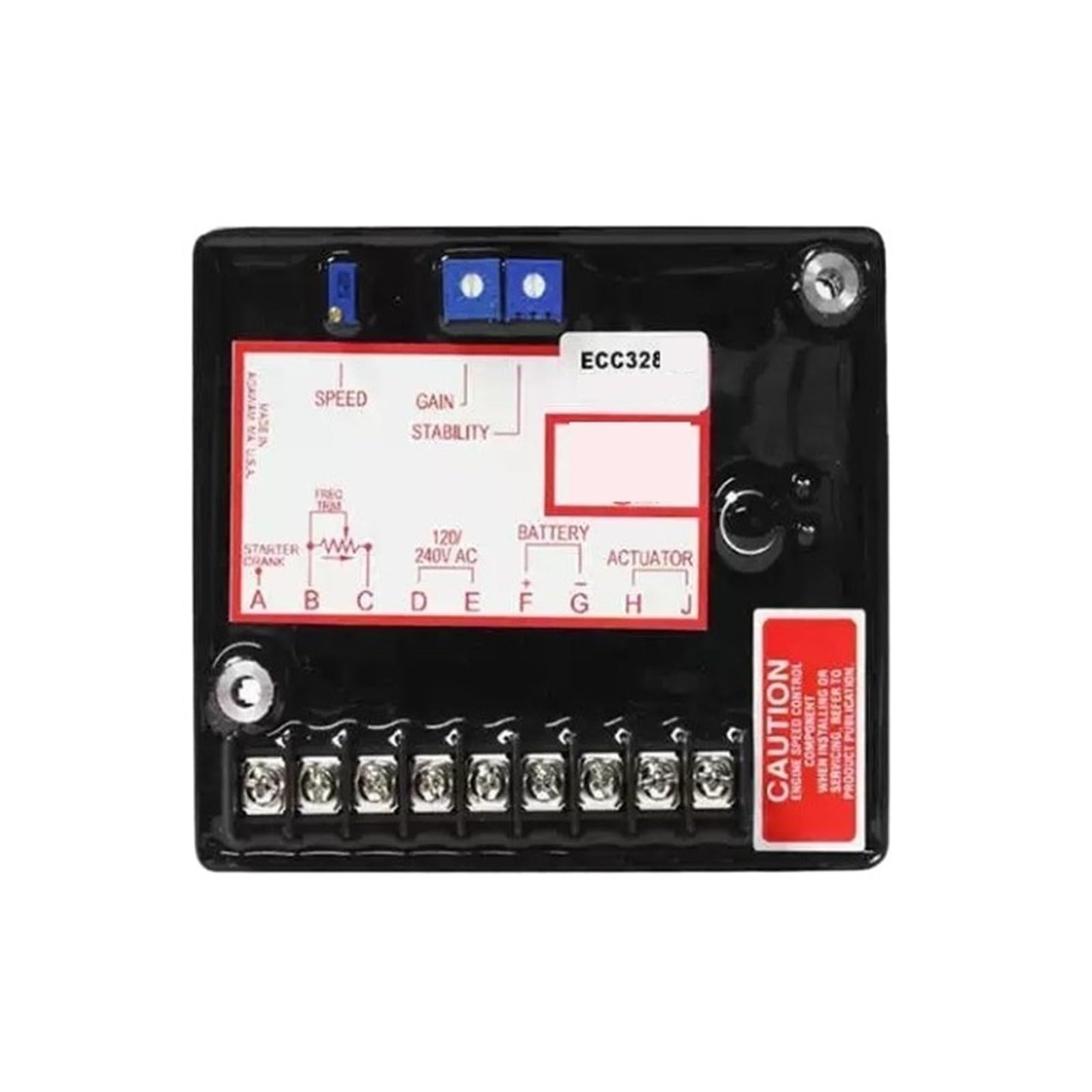 Controlador de velocidad del motor ECC328 12V 24V