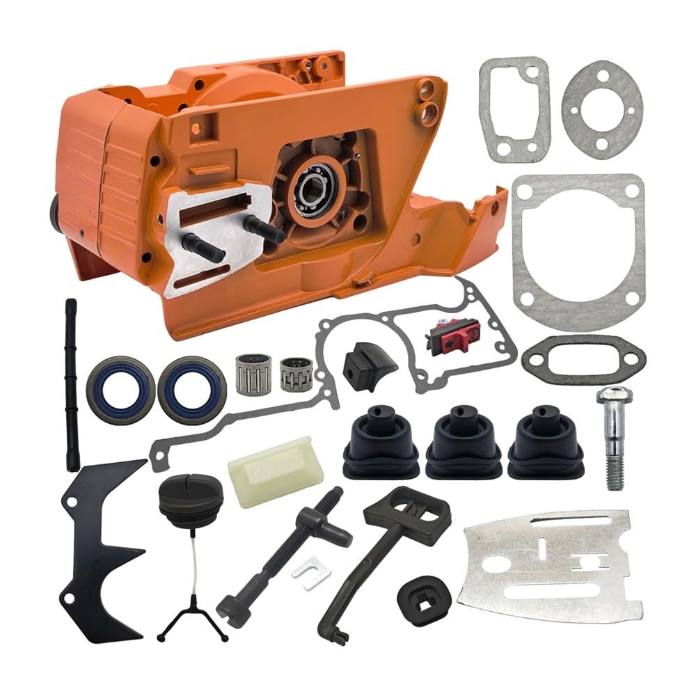 Kit de reparación Juntas del cárter Motor, Compatible con Motosierra 61, 66, 266, 268, 272 y 272XP, Repuesto 501779901
