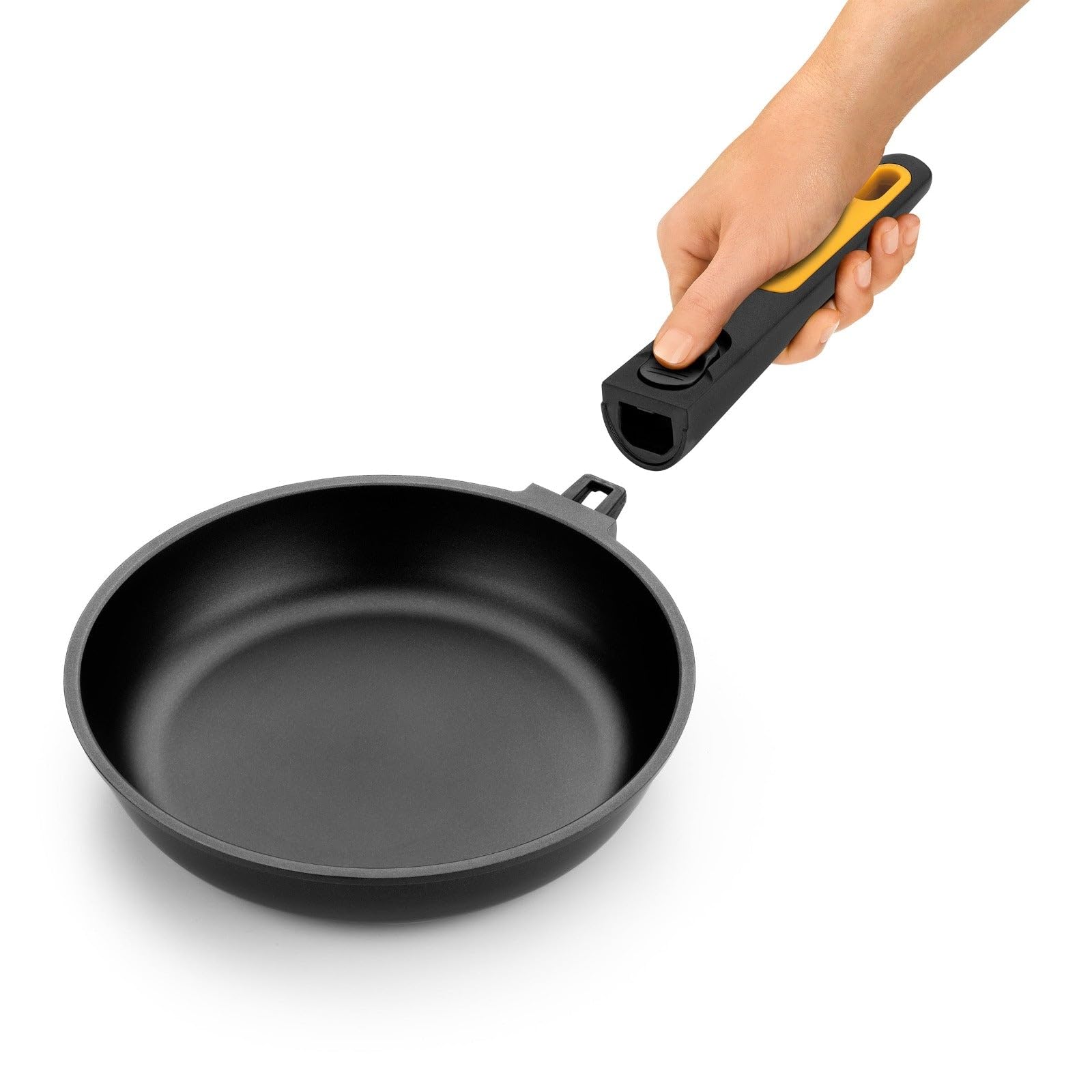 BRA Fast Click Padella 20cm Alluminio Fuso Antiaderente Full Induction