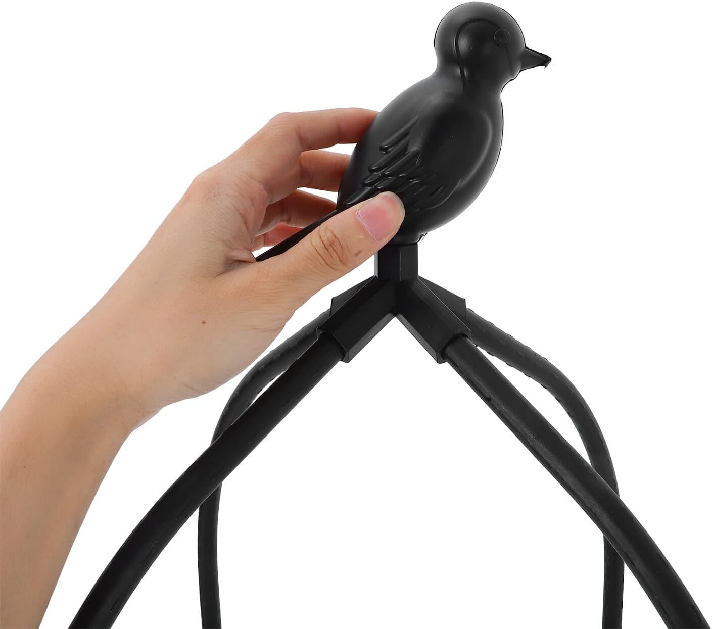 Heavy Duty Metal Flower Climbing Frame Garden Obelisk Trellis 31.7cm Diameter 175cm Height Outdoor Plant Support for Roses Cucumbers and Vines