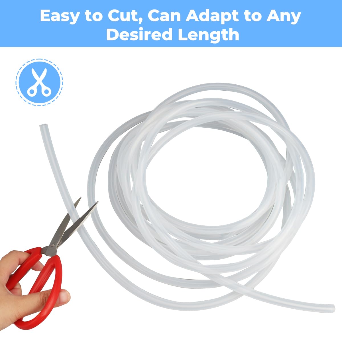 Antrella Tuyau En Silicone De Qualité Alimentaire 1,5 Mm X OD 3 Mm D' épaisseur