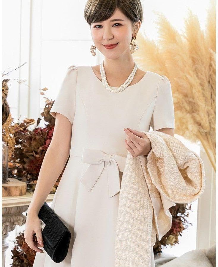 スーツ レディース ワンピーススーツ セレモニー ジャケットスーツ セレモニースーツ ママスーツ 洗える 秋冬 おしゃれ ビジ (ピ