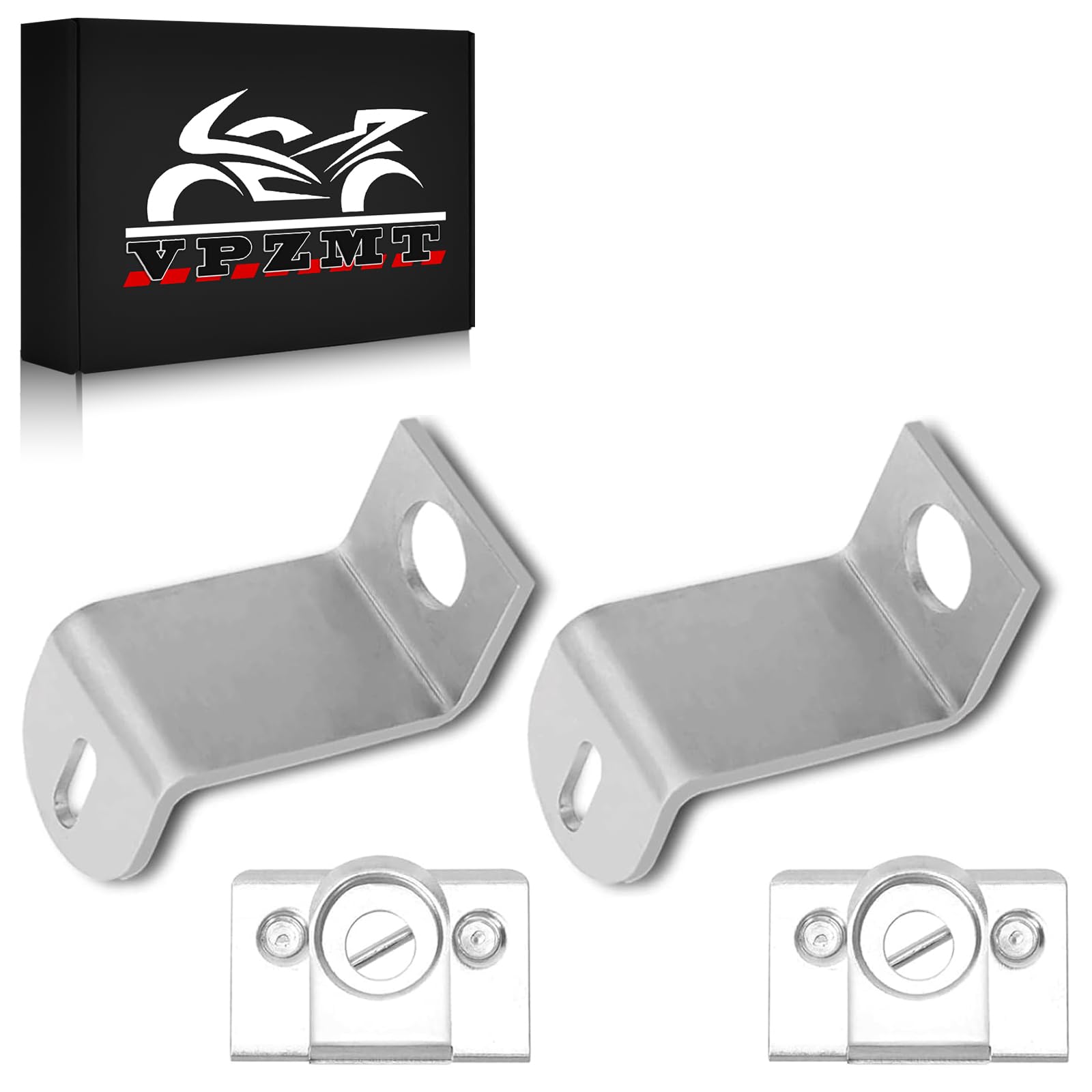 VPZMT Saddle Bag Mounting Bracket & Stud Receptacle for 1995-2005 Harley | for 1995-2005 Electra Glide, Road Glide, Road King, Tour Glide, Replace#