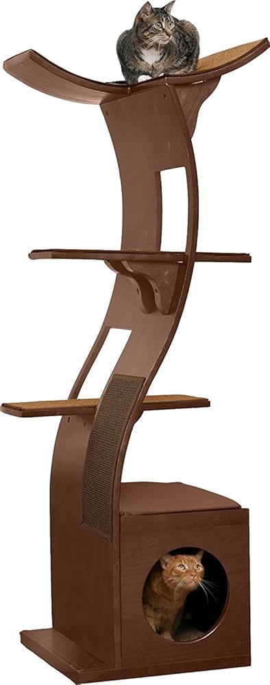 Amazon | Refined Kindキャットタワー ロータスキャットタワー