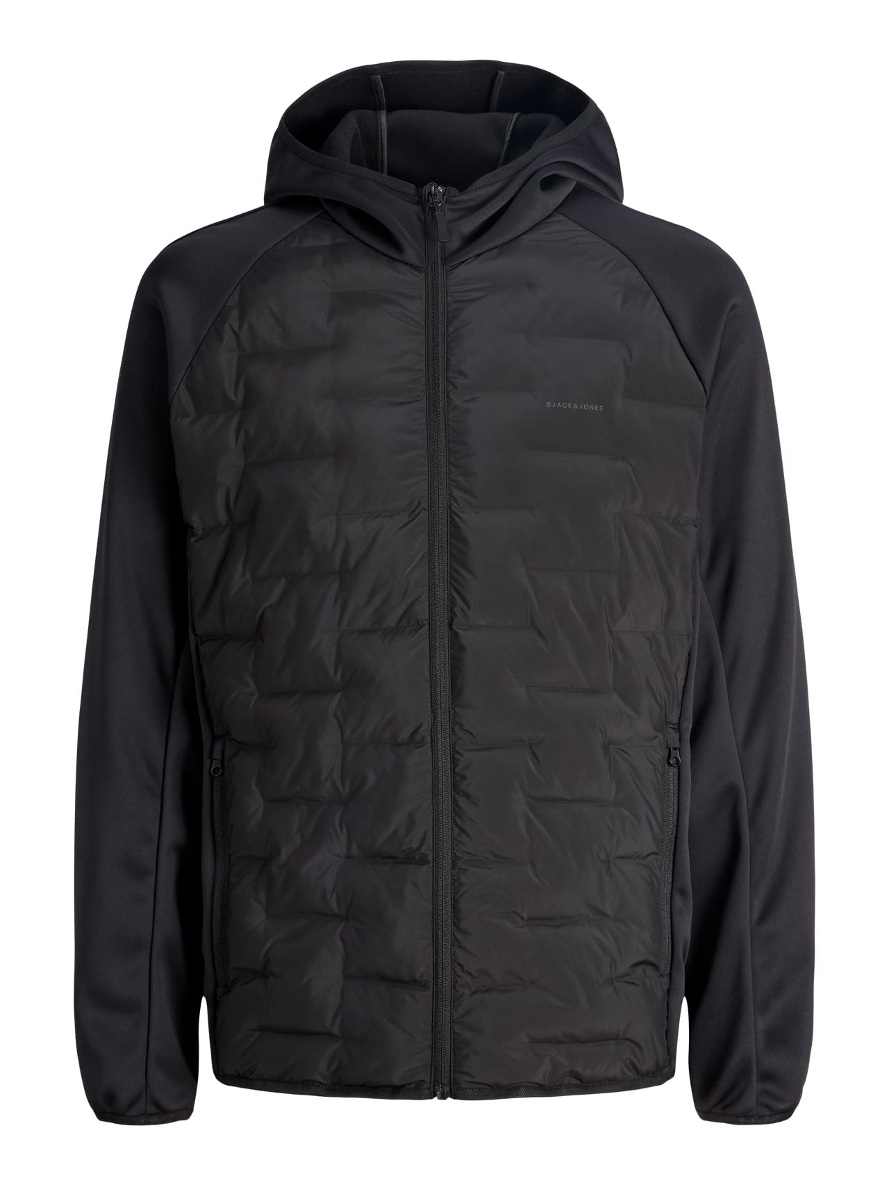 Jack & Jones Herren Schwarz Hybridjacke Hybridjacke