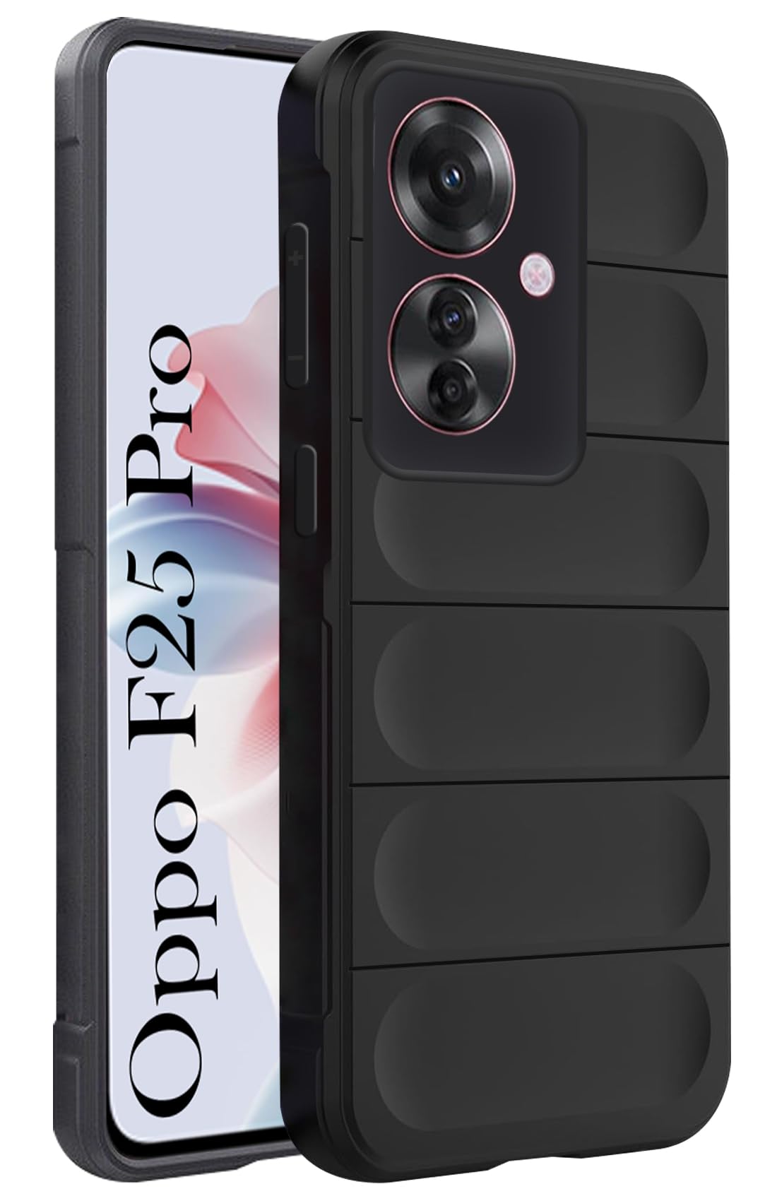 Jkobi Back Cover Case for Oppo F25 Pro 5G (Matte Liquid Silicone | Micro-Fiber Cloth Inside | Camera Protection | Shockproof | Black) (B0CXM5G36J) Amazon Price History, Amazon Price Tracker