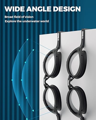 Miniatura 7 de OMID Gafas de natación, gafas de natación polarizadas, antivaho para hombres, mujeres y adultos