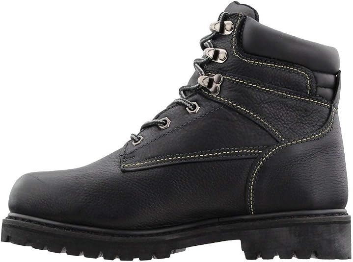Chinook Footwear Mechanic 6in Boots - Men's Black 8 8444-8