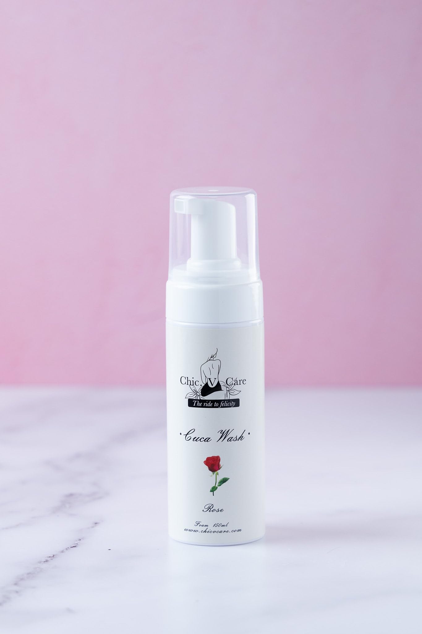 Cuca Wash Herbal pH Balanced Feminine Wash for Sensitive Skin Cuca Wash (Rose)