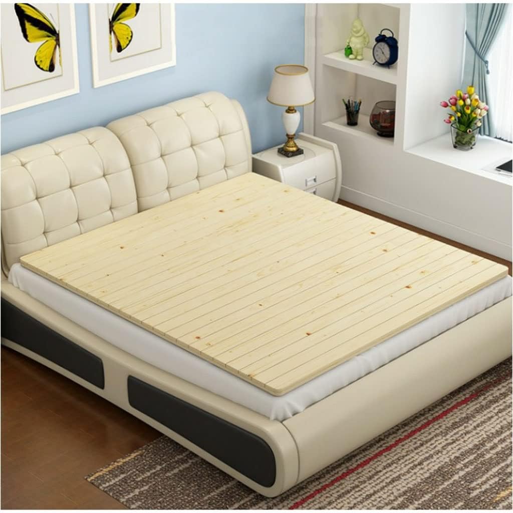 Solid Wood Bed Board Wood Hard Bed Board, Sofa Plank Cushion 2m5m Child Folding Framework Wooden Board Mat (Size : 60x200cm) (OneColor 70x200cm)
