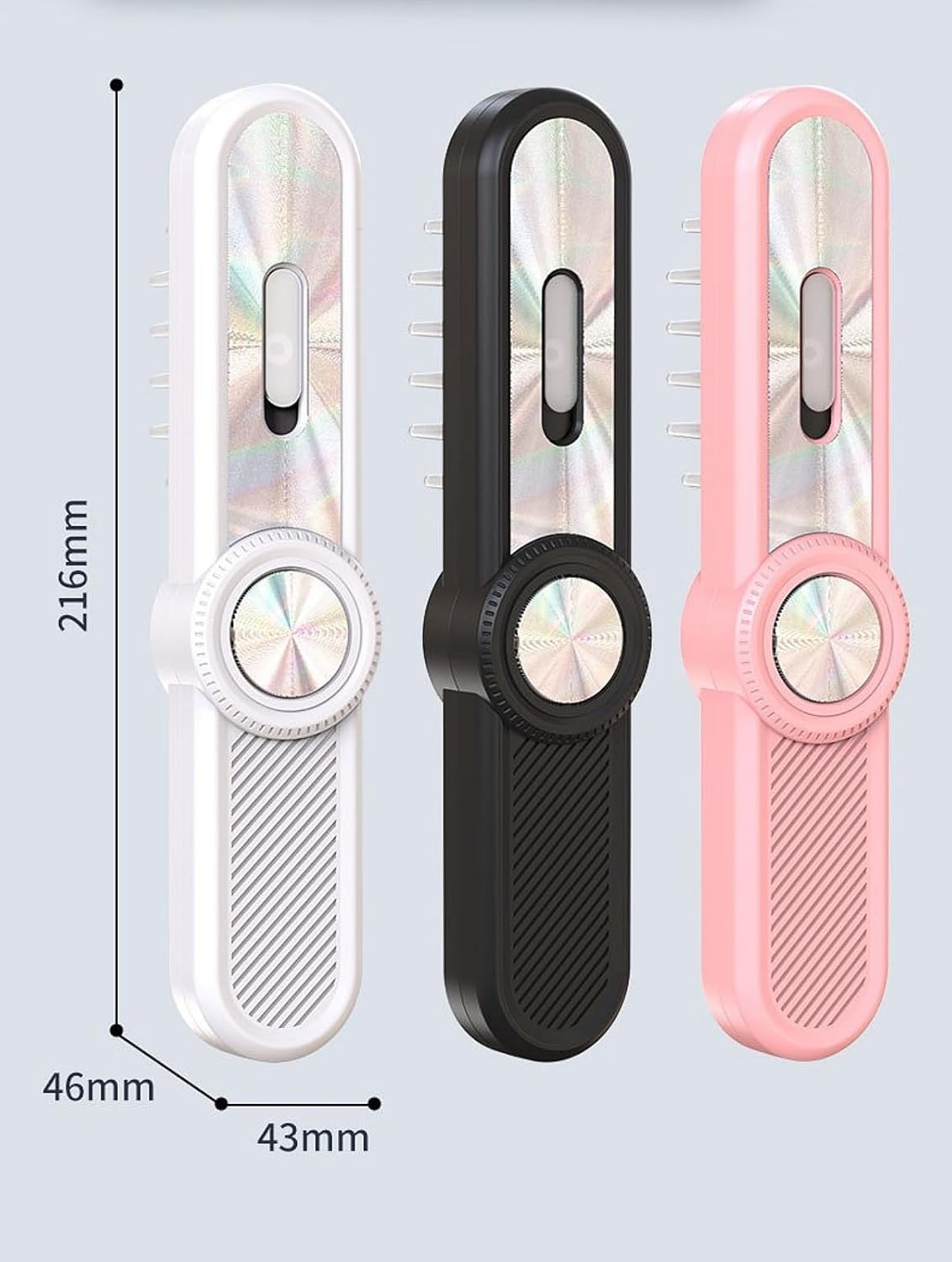 Amazon.co.jp : ブライトエレキブラシ 5本液体導入櫛歯 電気