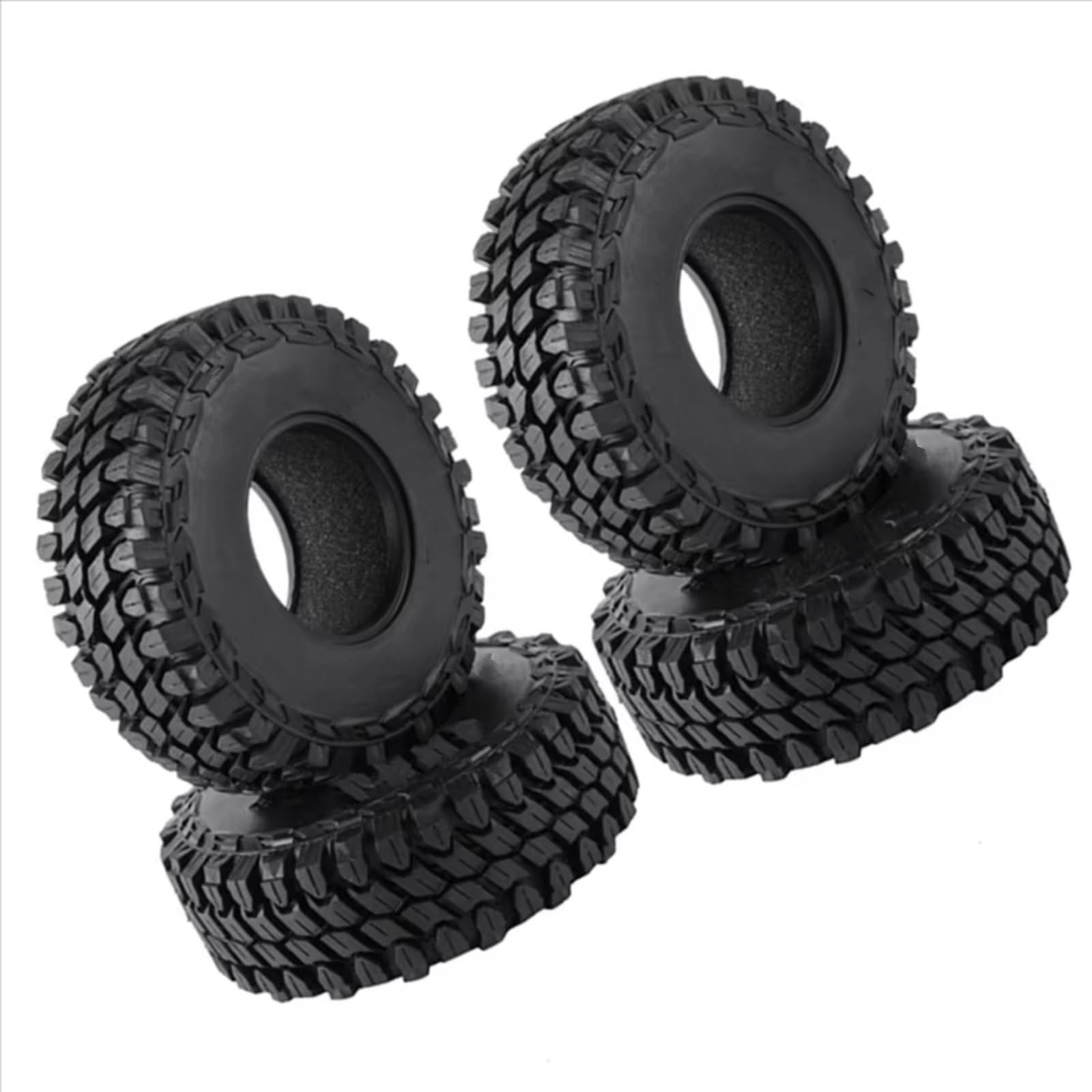 Compatibile Con Traxxas Per TRX4 D90 Per Axial Per SCX10 Per Redcat 1/10 Ricambi Per Auto RC Crawler 4 Pneumatici In Gomma Da 110 Mm 1.9 Pneumatici