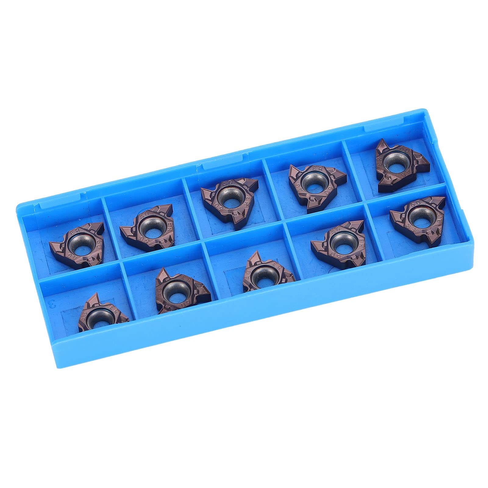 10 Insertos Para Roscado 16ERAG60-TC TG3225 Totime - Tienda de herramientas 10 Insertos Para Roscado 16ERAG60-TC TG3225 Totime - Tienda de herramientas