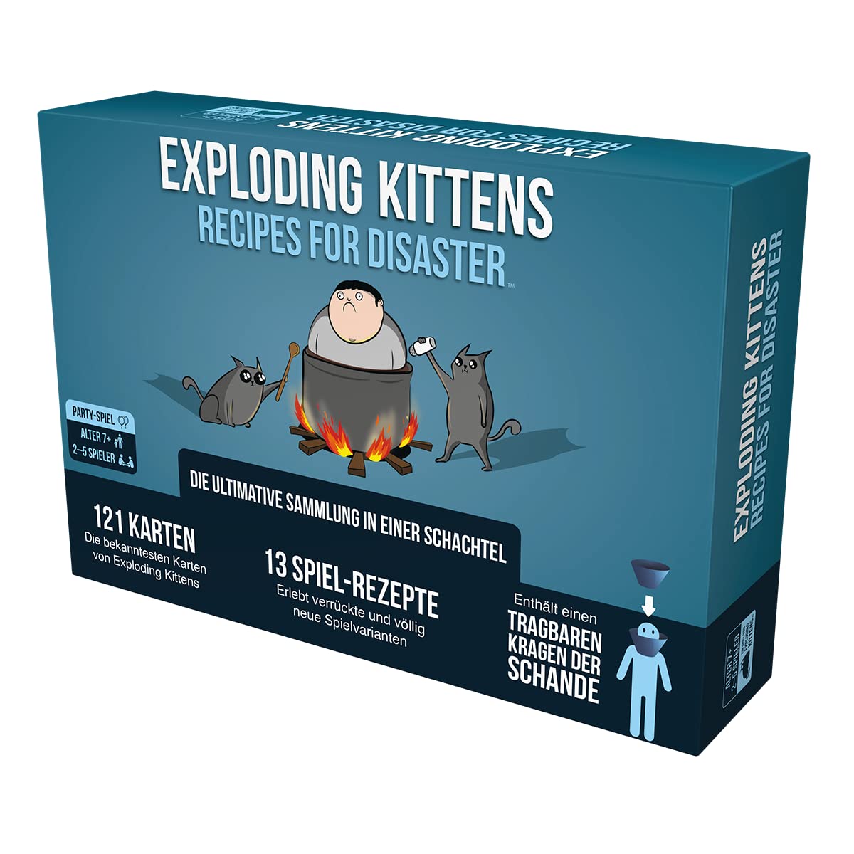 Asmodee Exploding Kittens: Recipes for Disaster 15 min Jeu de cartes Fête - Version Anglaise
