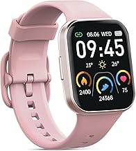Smart Watch for Men Women, Fitness Watch 1.69" HD Touch Screen Answer/Make Calls, 25 Sports Modes, Smartwatch with Heart Rate/Sleep Monitor/Pedometer, IP68 Waterproof Fitness Tracker for iOS Android.