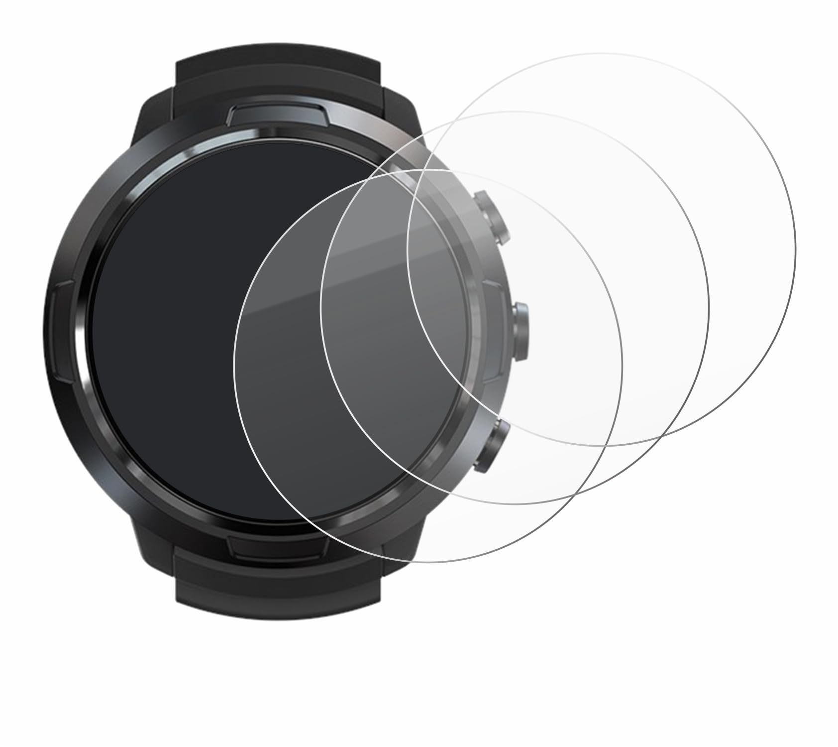3 Pezzi Savvies Protezione Schermo per Suunto 9 Peak Pro