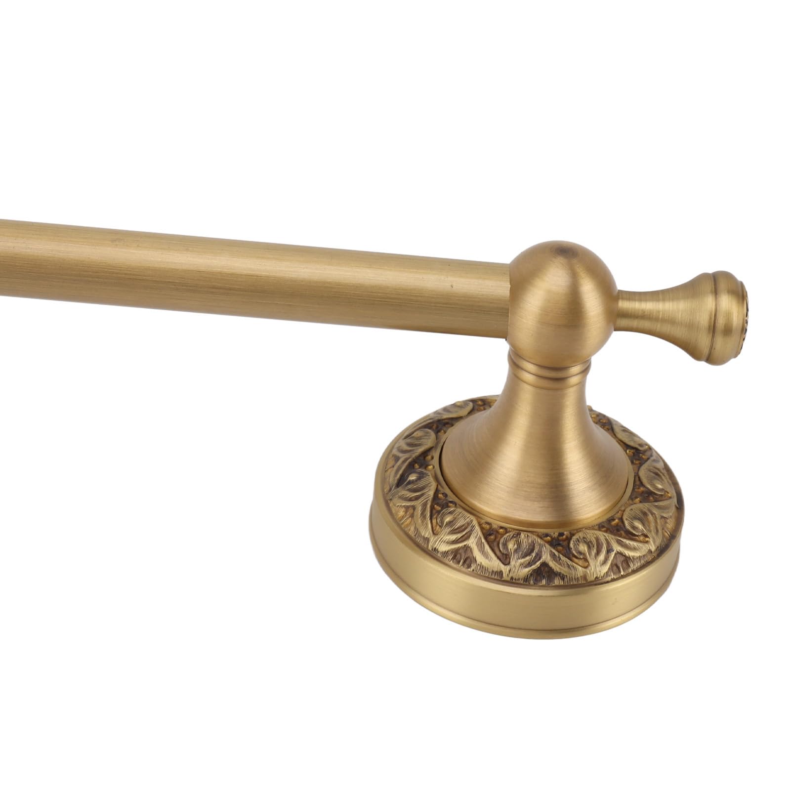 Toallero 40CM Material Duradero DISEÑO Elegante DE UNA Sola Varilla (Antigüedad)