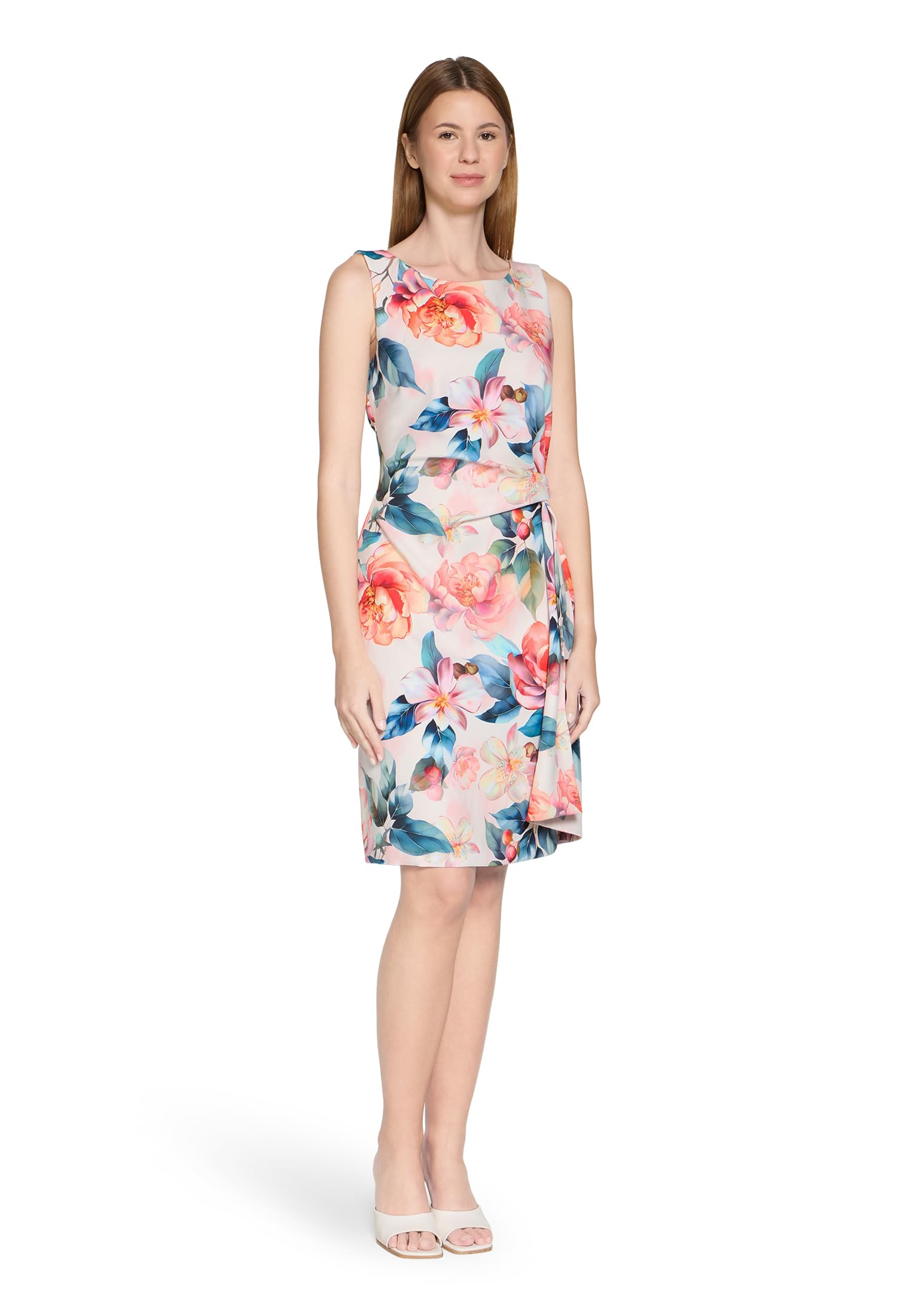 Vera Mont Damen Cocktailkleid mit Blumenprint
