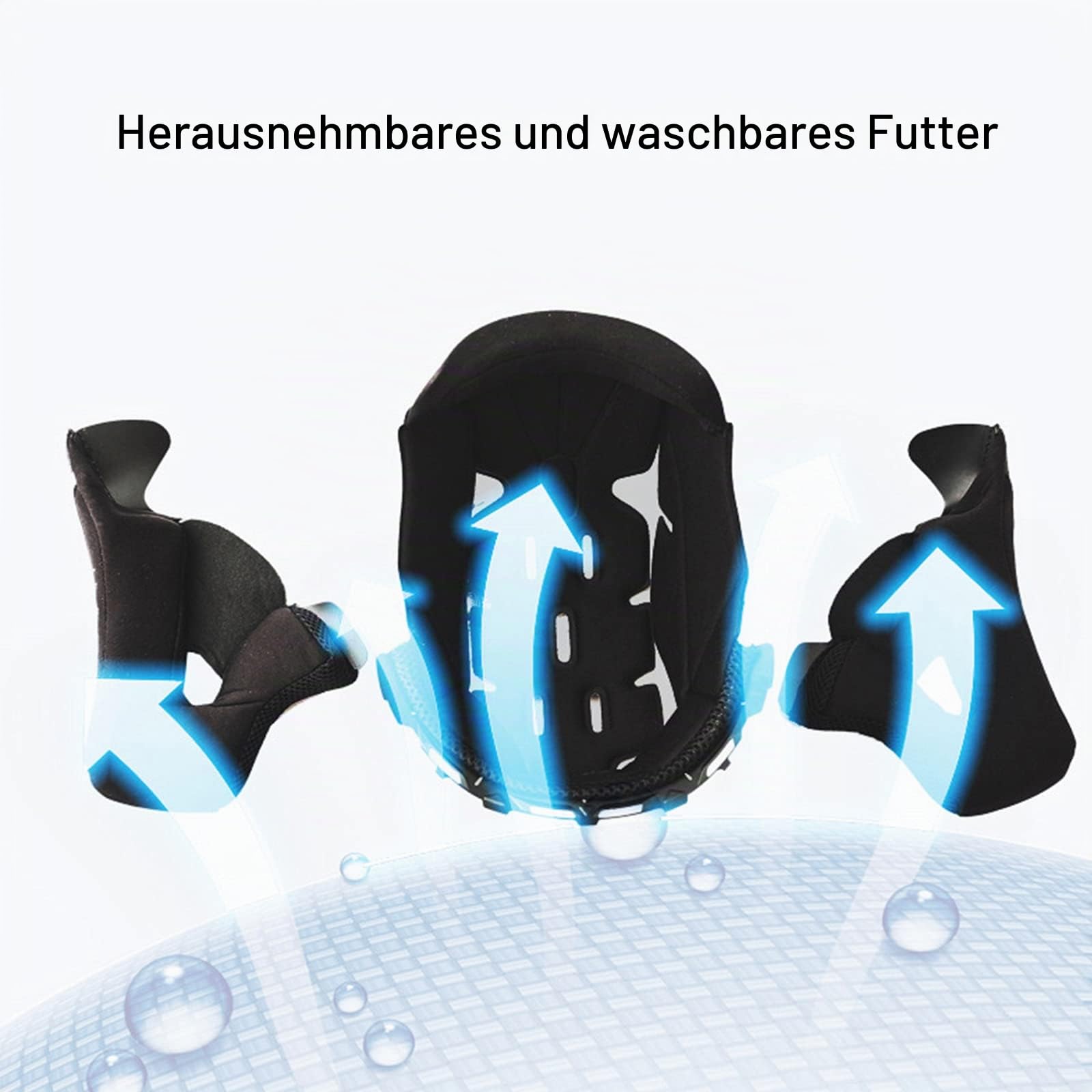 Integralhelm Motorradhelm Flip-Up Modular-Helm Sturzhelm Rollerhelm Erwachsener Herren & Damen Klapphelm Full-Face Motorcycle Helmet Stoßfester Mopedhelm DOT/ECE-Zertifizierung,Grün,M