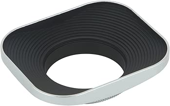 Haoge LH-W39T 39mm Rectangular Square Metal Screw-in Lens Hood for Leica Elmarit-M 28mm f2 8 ASPH E39 Summicron-M 35mm f2 ASPH E39 Fujifilm Fujinon 60mm f 2 4 R Macro Fuji 27mm f 2 8 Silver Haoge LH-W39T 39mm Rectangular Square Metal Screw-in Lens Hood for Leica Elmarit-M 28mm f2 8 ASPH E39 Summicron-M 35mm f2 ASPH E39 Fujifilm Fujinon 60mm f 2 4 R Macro Fuji 27mm f 2 8 Silver