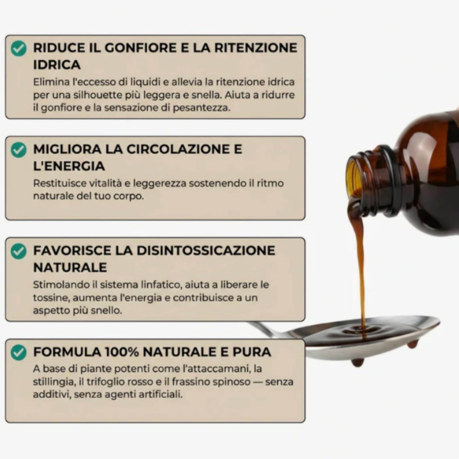 Linea Drenaggio Linfatico,Antidotti Drenanti Linfatici in Gocce,Formula Liquida ad Assorbimento Rapido,Componenti Naturali,Adatti per Uomini e Donne,Integratore per il Benessere Quotidiano (3PC)